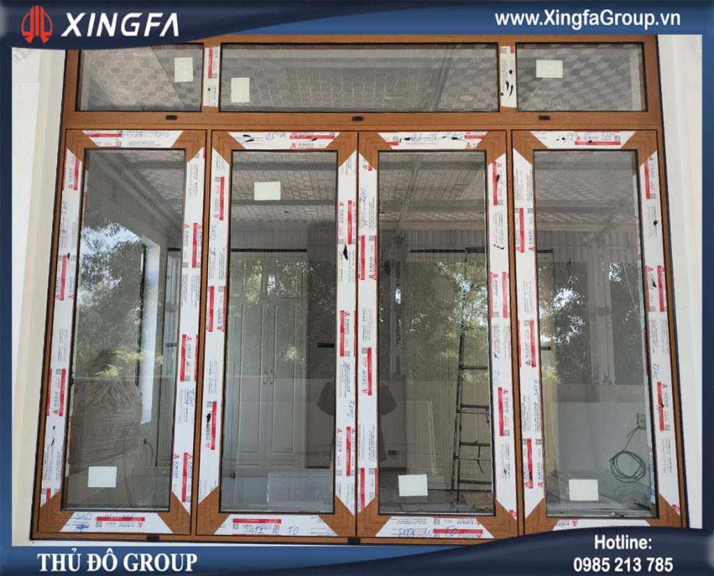 Cửa Nhôm XINGFA Mầu Vân Gỗ [Mầu Giả Gỗ] | www.XINGFA.vn