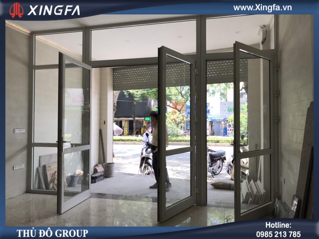 cửa đi nhôm xingfa