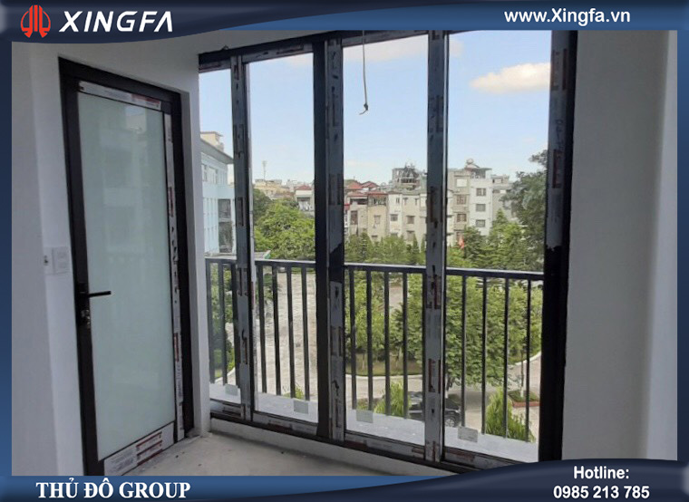 cửa đi nhôm xingfa