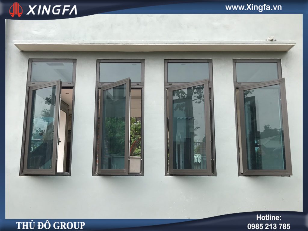 cửa sổ nhôm xingfa