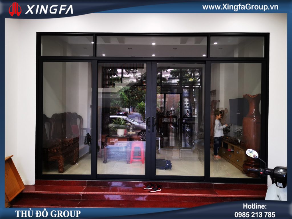 công trình cửa nhôm xingfa