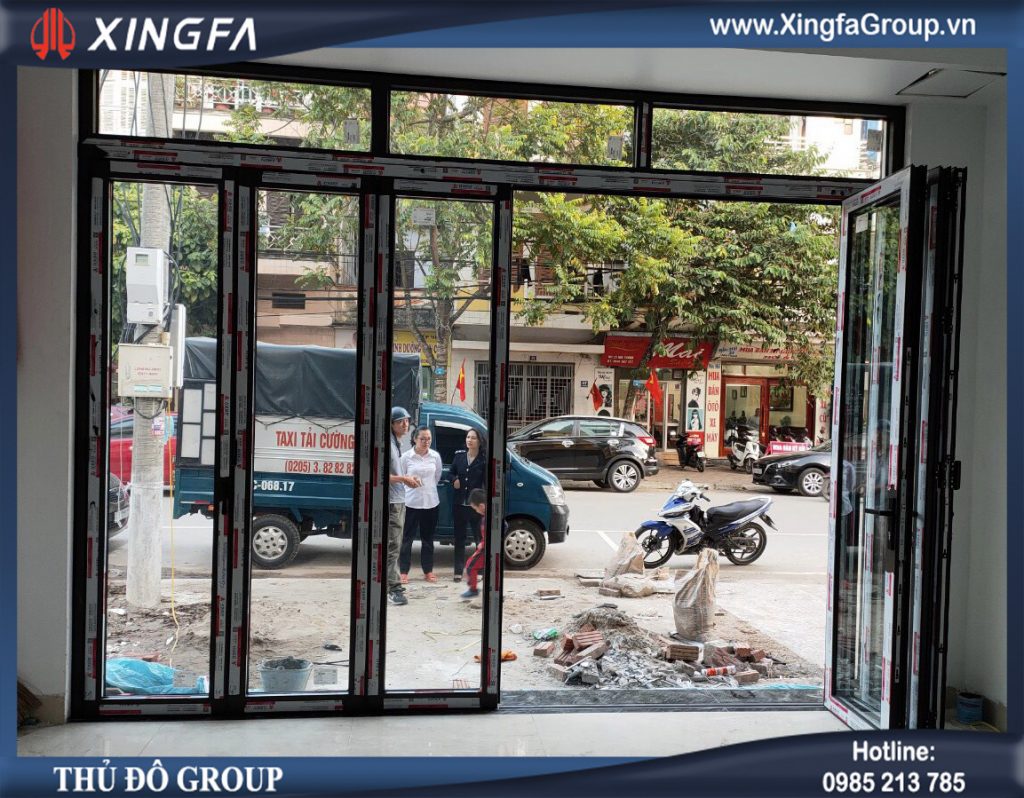 cửa đi nhôm xingfa