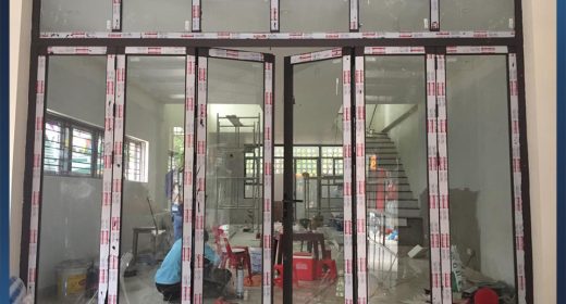 Hướng dẫn cách đóng mở cửa nhôm Xingfa 6 cánh mở xếp gấp