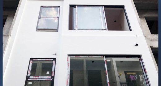 Vách kính nhôm Xingfa giúp tăng ánh sáng, tiết kiệm điện năng